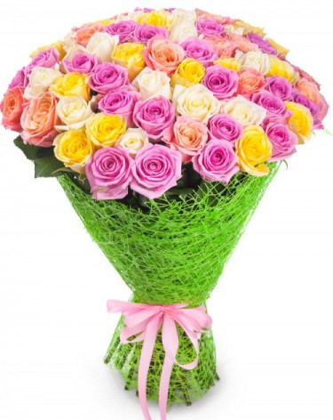 Заказать цветы с доставкой в волжском нежное розовое утро